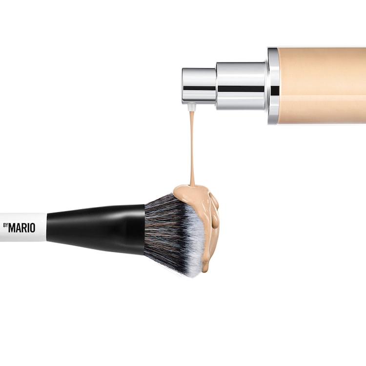 MAKEUP BY MARIO F4 Dual-Ended Powder & Sculpting Brush