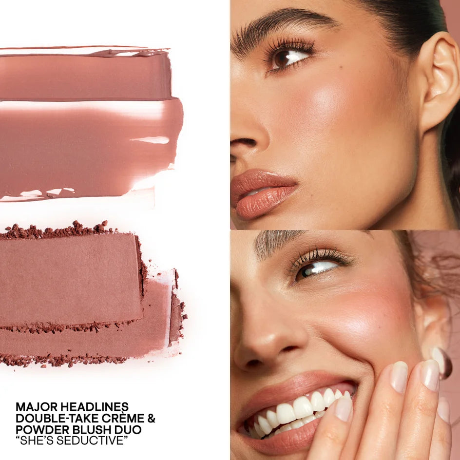 PATRICK TA Major Beauty Headlines Double-Take Creme & Powder Blush Duo